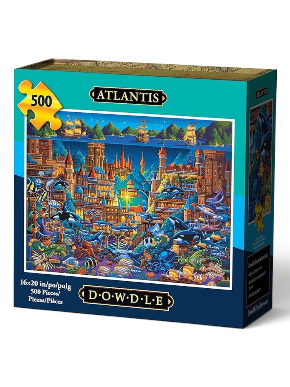 Dowdle Atlantis 500-Piece Jigsaw Puzzle